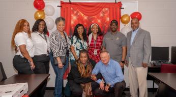 GoTriangle recently celebrated five individuals for their dedicated years of service.